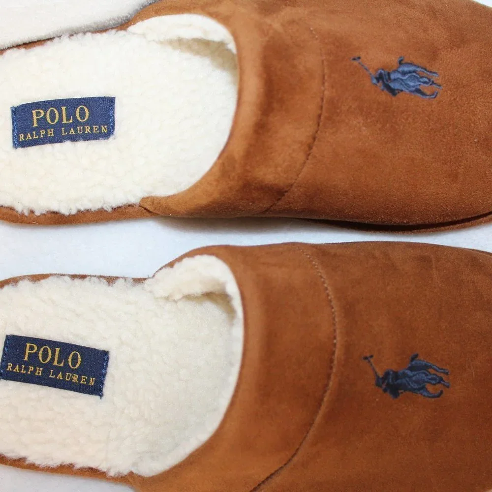 NIB POLO RALPH LAUREN‎ MEN'S CLOG SLIDE SLIPPERS